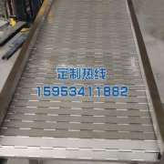 不銹鋼鏈板輸送機為什么會出現(xiàn)熱漲冷縮呢？